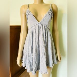 Light Blue Mini Dress